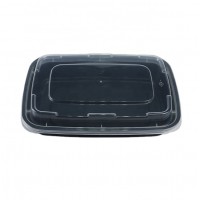 High Quality Microwave Black Plastic Food Container