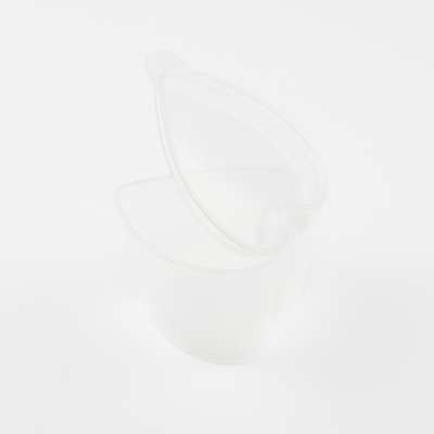 FREE SAMPLE Wholesale 1.5 oz small cup clear unique plastic cake container