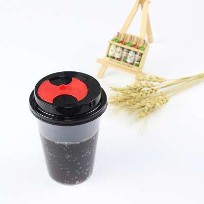 FREE SAMPLE Party new design juice tea coffee cup China pp hard plastic cups with lid