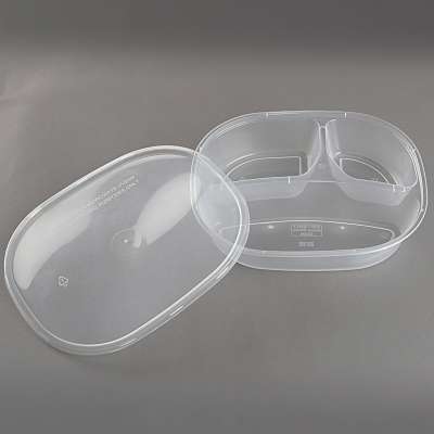 FREE SAMPLE  1000ml disposable plate food containers BPA free lunch box