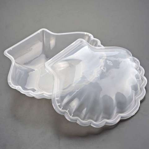 Eco-friendly disposable plastic food candy plate