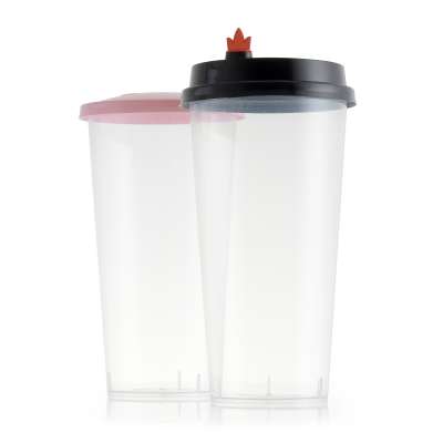 FREE SAMPLE 600ml one-time injection cup for pearl milk tea plastic cup