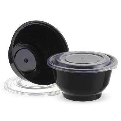 FREE SAMPLE Self-design & Uncommon shape take-away package round box, soup box with lid