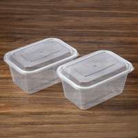 Cheap disposable plastic lunch box food transport container