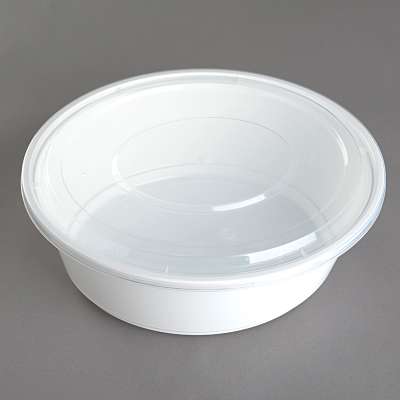 Microwave and freezing cheap disposable plastic salad bowl wholesale