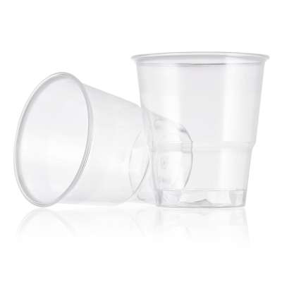 FREE SAMPLE Disposable top clear 3oz injected PS plastic drink cup tea cup tasting cup