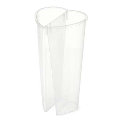 FREE SAMPLE New disposable double enjoy pp twins cup two compartments cup split cup